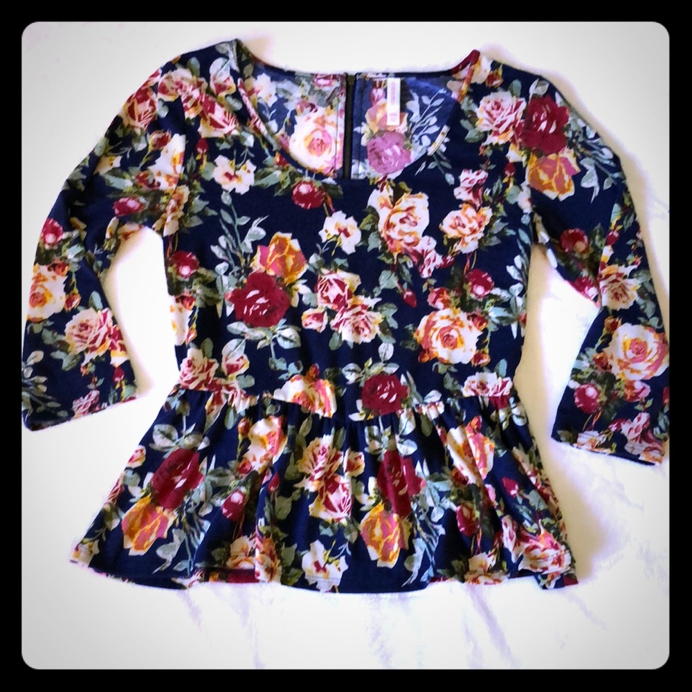 Peplum top